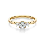 Pierścionek zaręczynowy z diamentami AJPZ_091